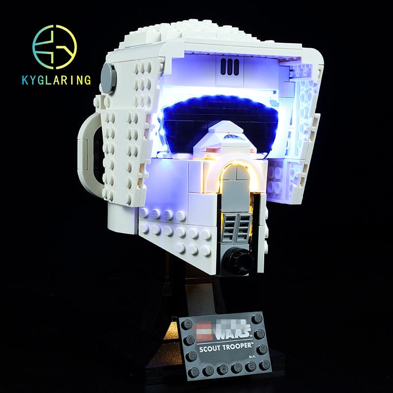Led Lighting Set for 75305 Star Wars Scout Trooper Helmet