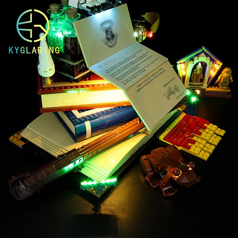 Led Lighting Set for Hogwarts™ Icons - Collectors' Edition 76391(with Remote&Sound Module)