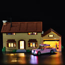 Led Lighting Set For The Simpsons™ House 71006 Compatible With 16005