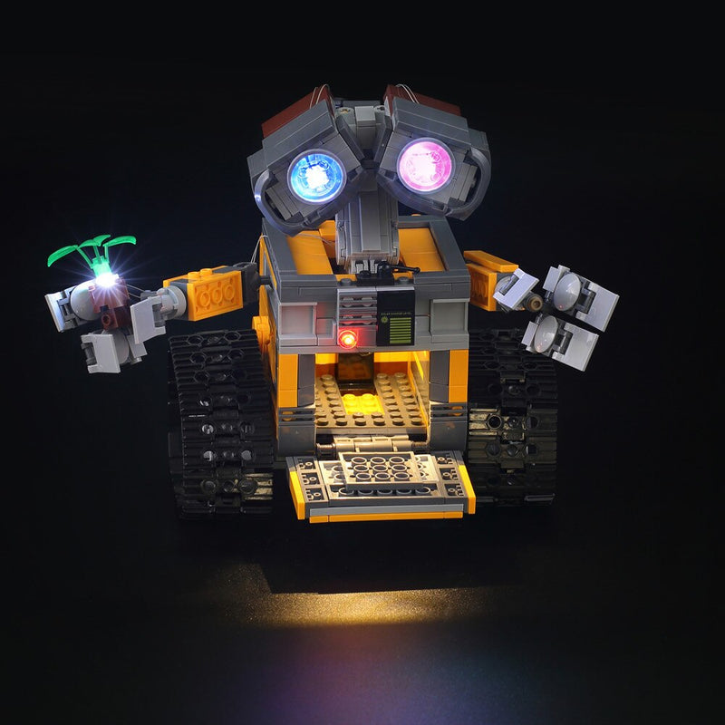 Led light kit for Robot WALL E #21303 and #16003