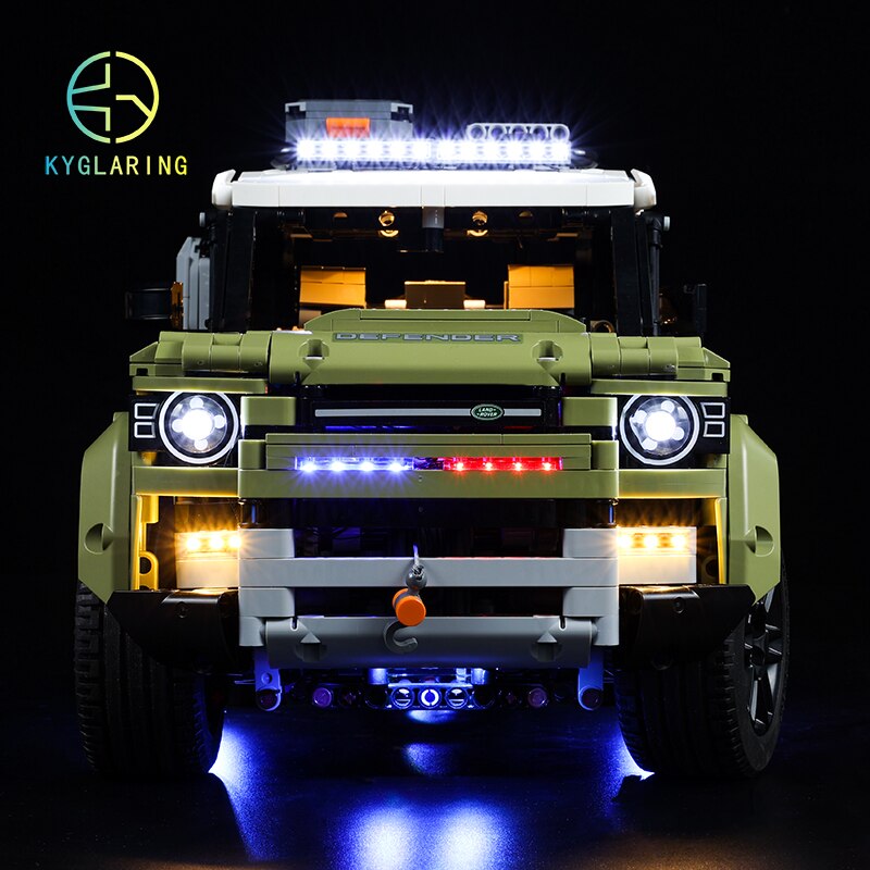 Led Lighting Set for Land Rover Defender Anleitung 42110 RC version&RC Sound Version