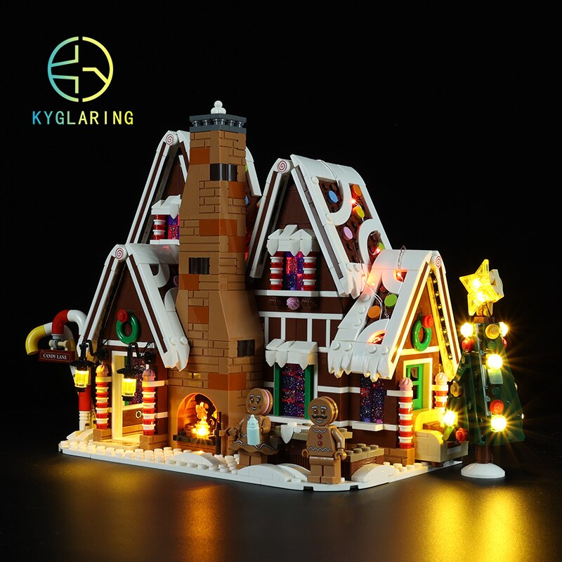 Led Lighting Set For Christmas Creator 10267 Gingerbread House