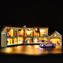 Led Lighting Set For The Simpsons™ House 71006 Compatible With 16005