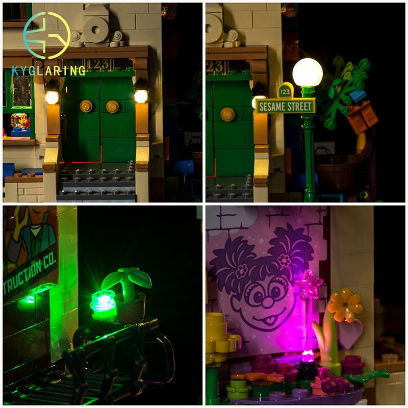 LED Light Kit for 123 Sesame Street #21324