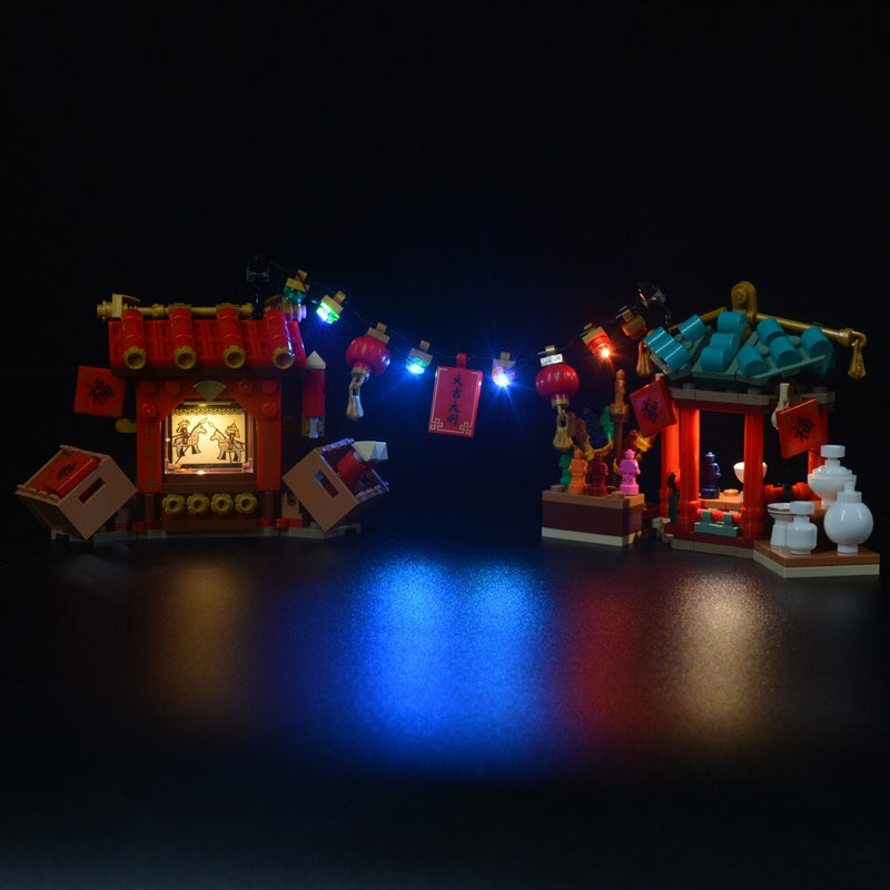 LED Light Kit for Chinese New Year Temple Fair
