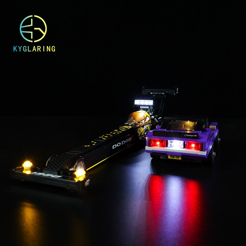 Led Lighting Set for Mopar Dodge//SRT Top Fuel Dragster and 1970 Dodge Challenger T/A 76904
