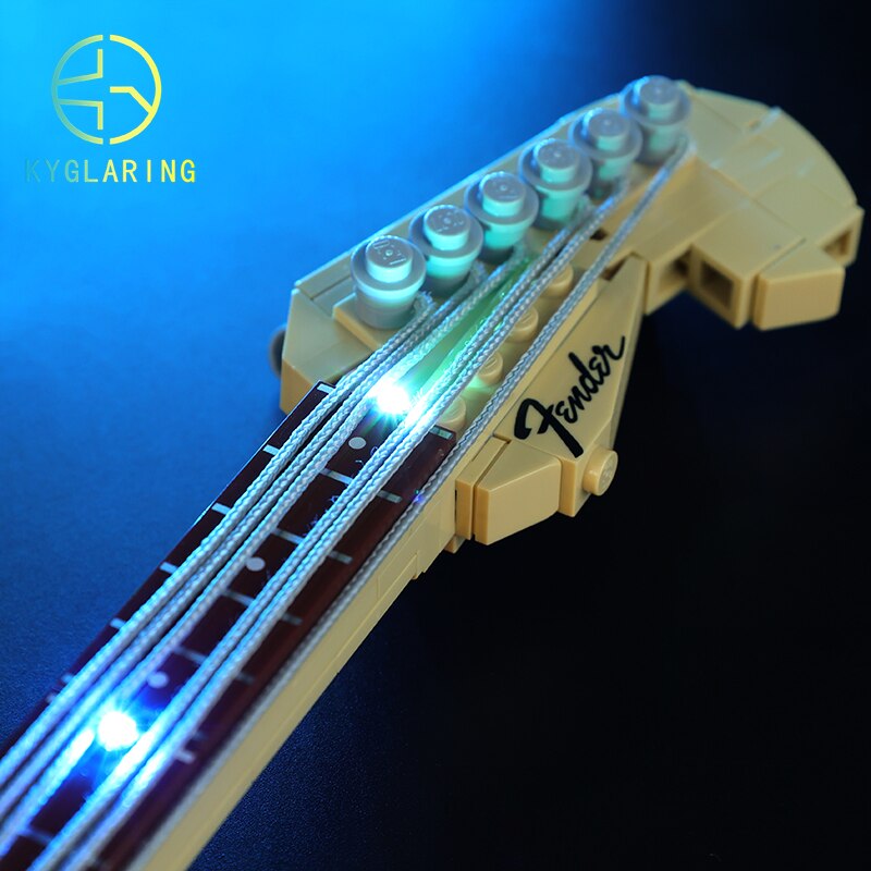 Led Lighting Set Ideas Fender® Stratocaster™ 21329 Classic Version