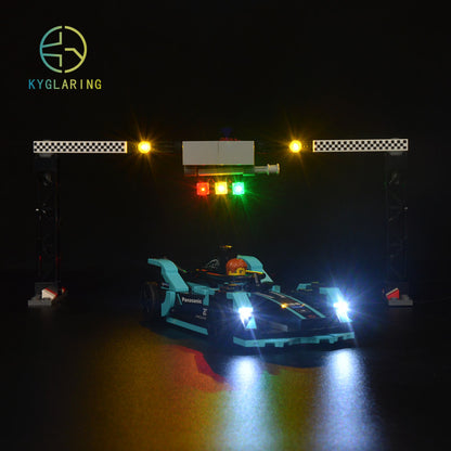 LED Light Set for Formula E Panasonic Jaguar Racing GEN2 Car & Jaguar I-PACE ETROPHY #76898