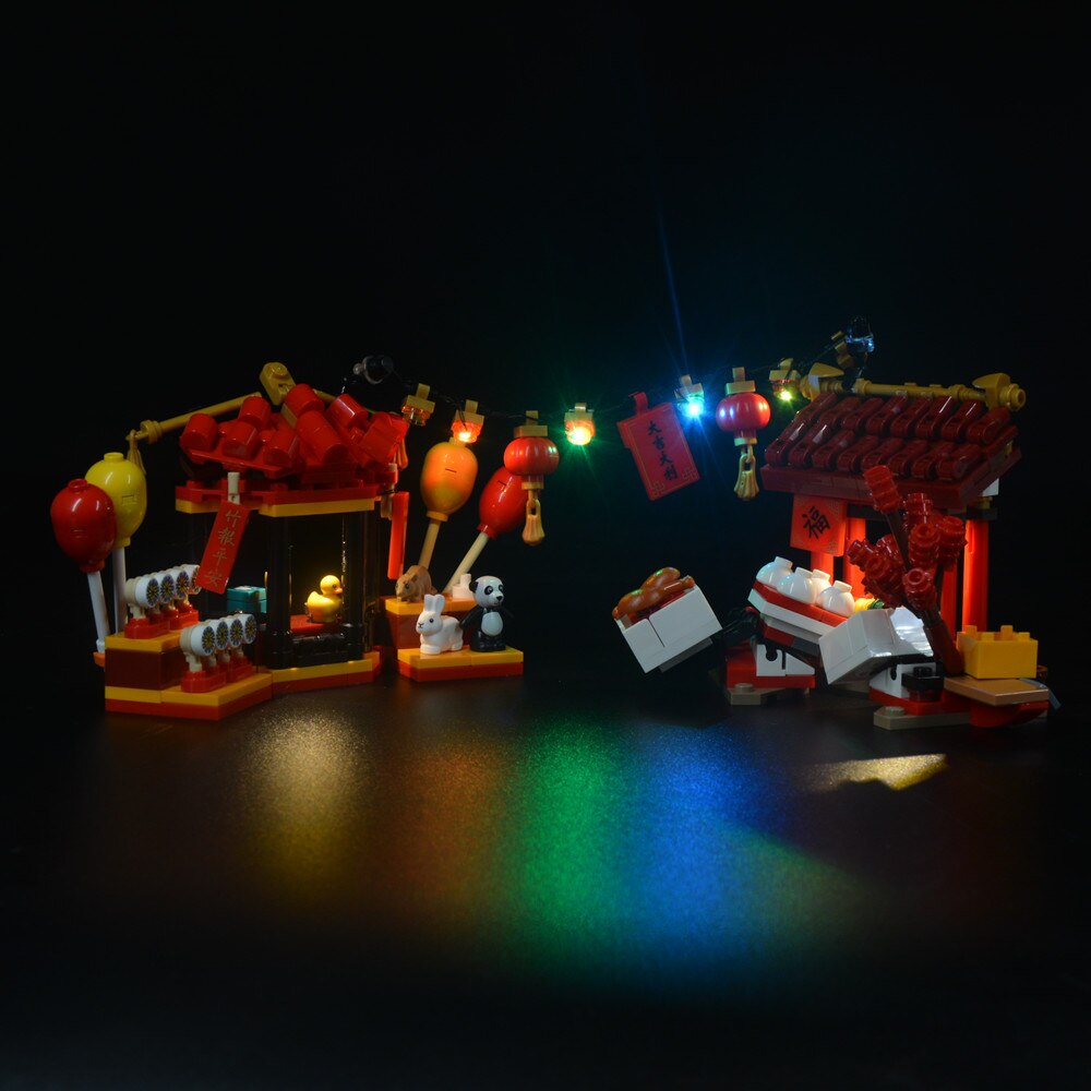 LED Light Kit for Chinese New Year Temple Fair #80105