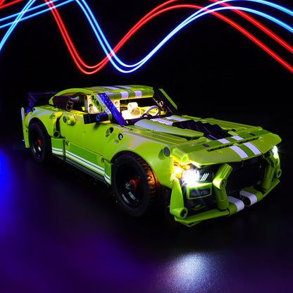 Led Light Kit For LEGO Ford Mustang Shelby® GT500® 42138