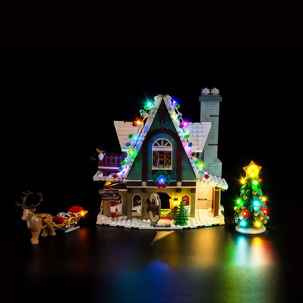 Led Light Kit For Christmas Elf Club House #10275