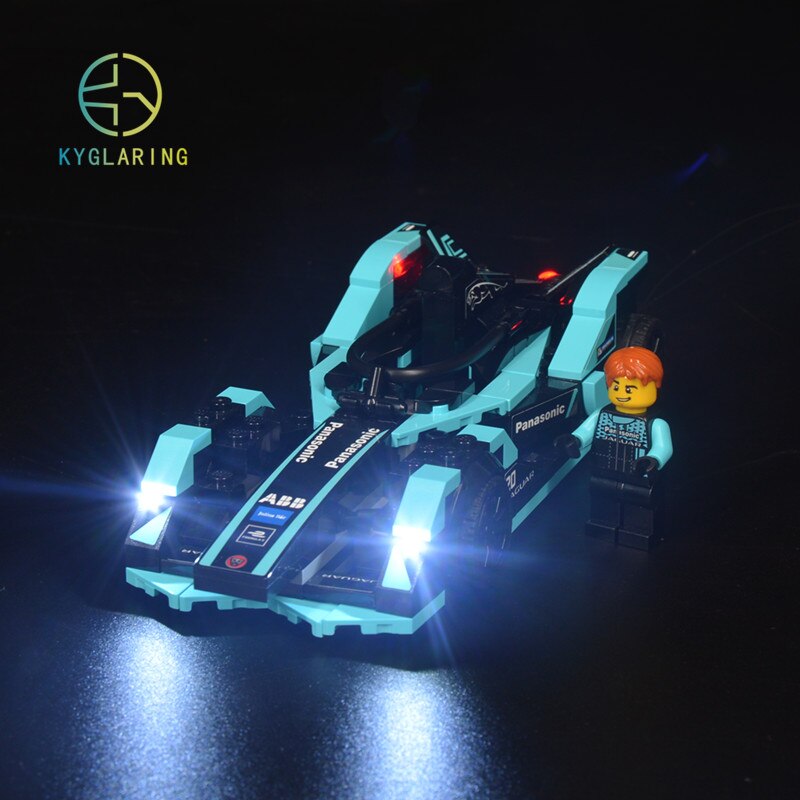 LED Light Set for Formula E Panasonic Jaguar Racing GEN2 Car & Jaguar I-PACE ETROPHY #76898