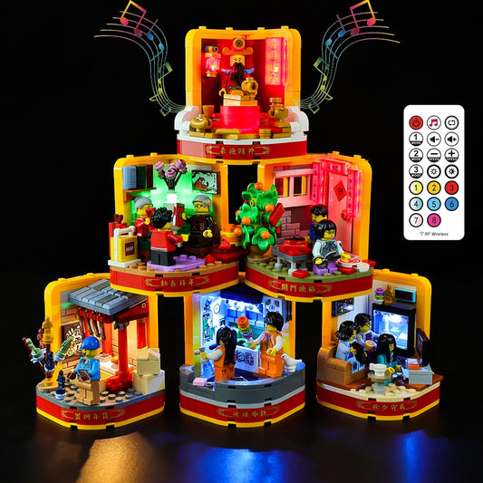Led Light Kit For Lunar New Year Traditions #80108