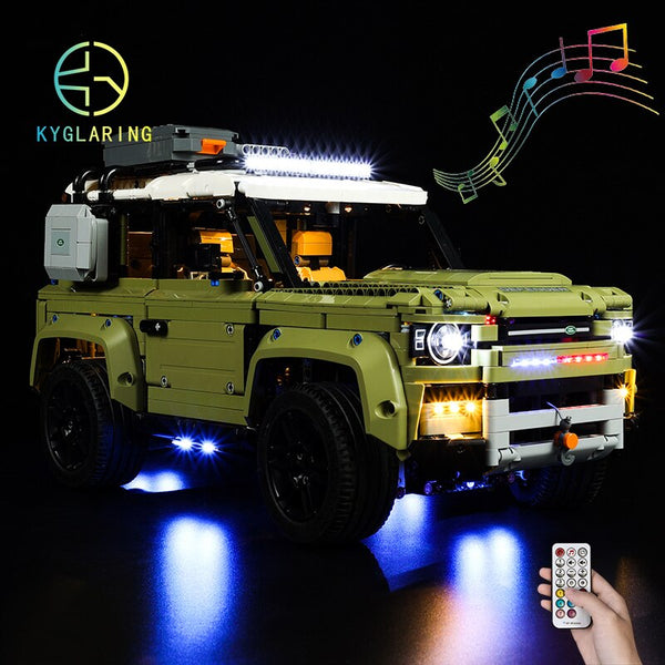 Led Lighting Set for Land Rover Defender Anleitung 42110 RC version&RC Sound Version