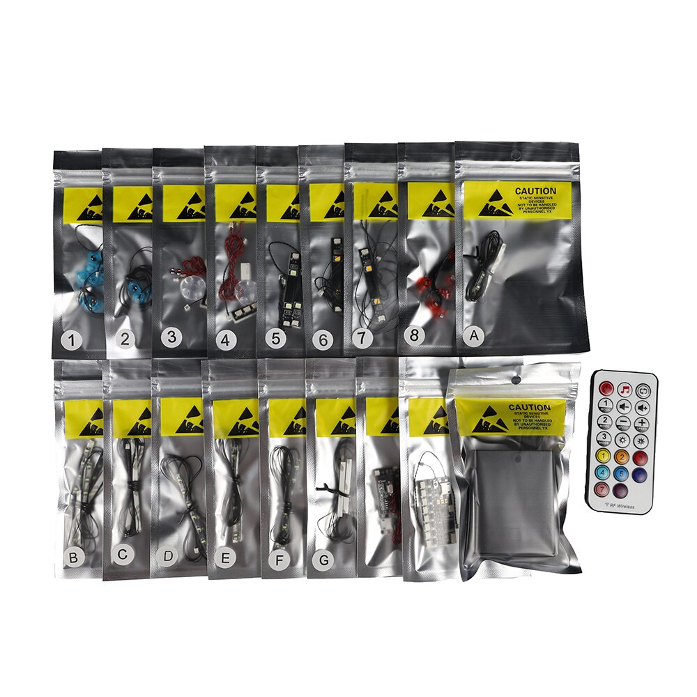 LED Light Kit for 1989 Batwing #76161