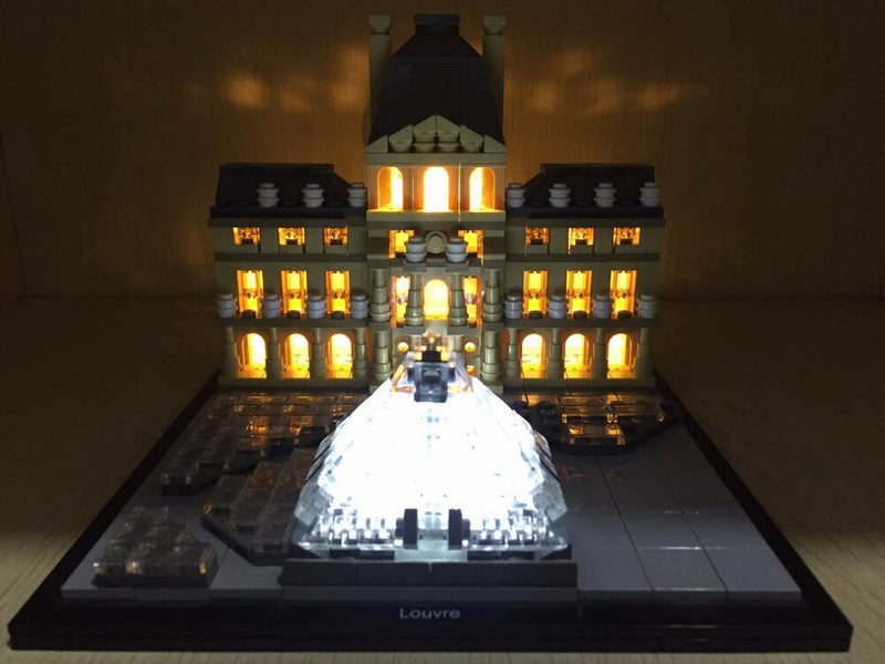 Led Lighting Set For 21024 Architecture Series Louvre