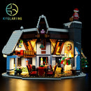 Led Lighting Set for Christmas Santa's Visit Winter Village 10293