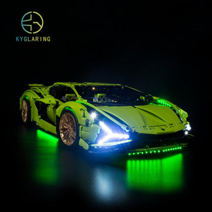Led Lighting Set for Lamborghini Sián FKP 37 42115