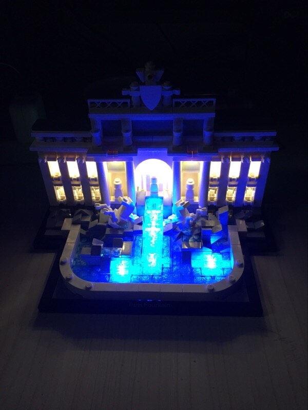 Led Lighting Set For 21020 Trevi Fountain