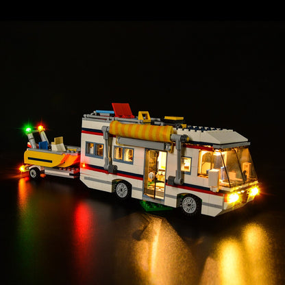 LED Light Kit for Creator The VACATION GETAWAYS #31052