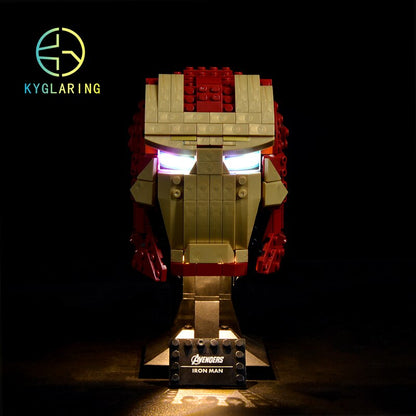 Led Lighting Set for 76165 Man Helmet