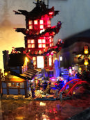 LED Light Kit  for TEMPLE of Airjitzu 70751 and 06022