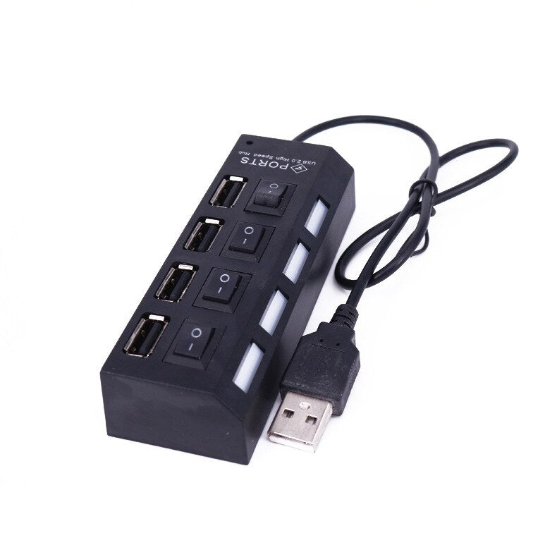 Led Lighting Set Battery Box With USB Hub Small Splitter Switch