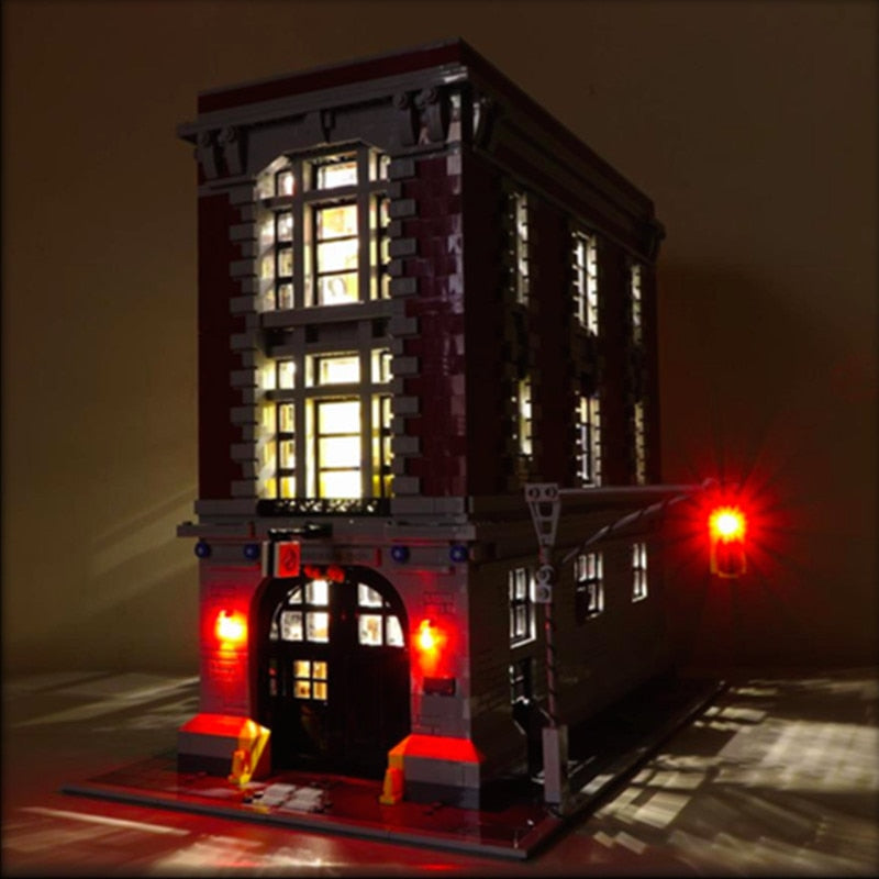 LED Light Kit for Ghost Busters Firehouse Headquarters 75827 and 16001