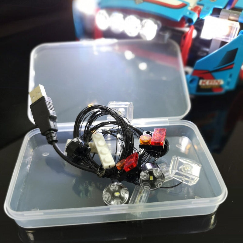 LED Light Kit for Rally Car 42077 and 20077