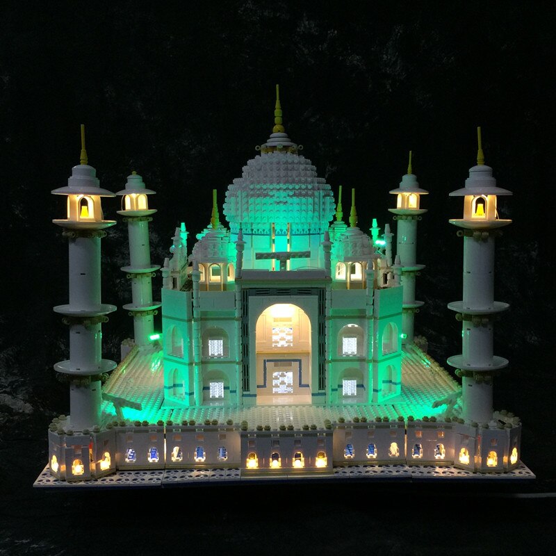 LED Light Kit  For The Taj Mahal 10189/10256 And 17001/17008