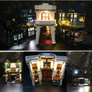 Led Light Kit For Diagonal Alley #10217 /#16012