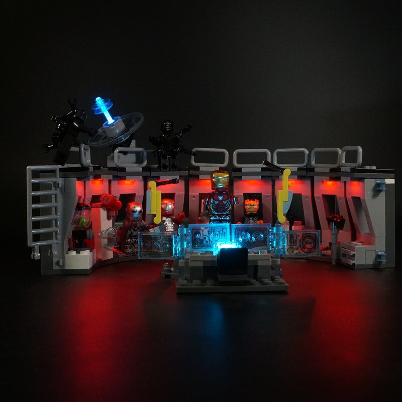 LED Light Kit for Iron Man Hall of Armor #76125