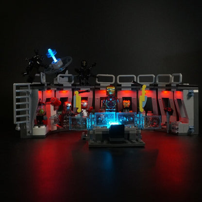 LED Light Kit for Iron Man Hall of Armor #76125