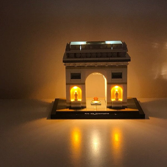LED Light Kit For Arc de Triomphe #21036