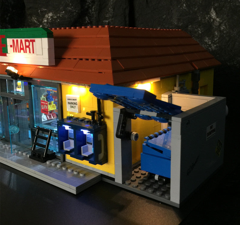 Led Light Kit For Kwik-E-Mart Action #71016