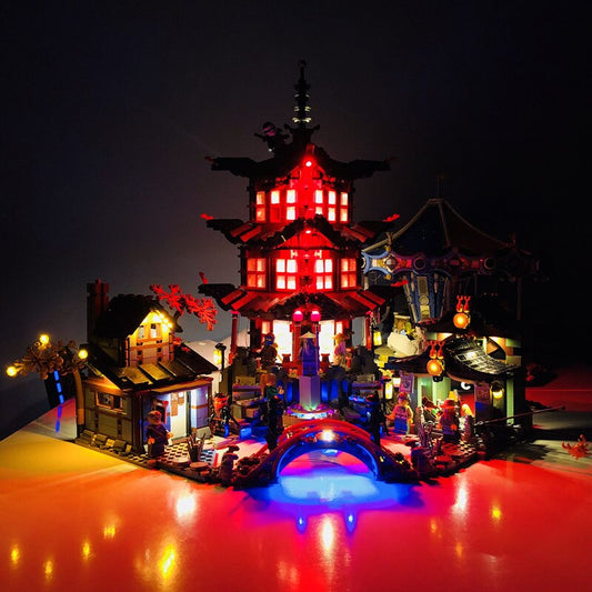 LED Light Kit  for TEMPLE of Airjitzu 70751 and 06022