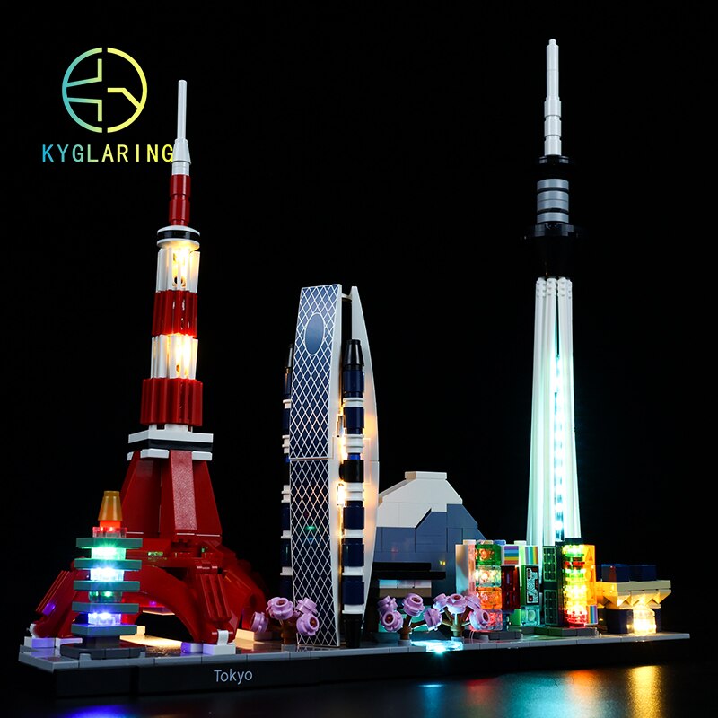 Led Lighting Set for Architecture 21051 Tokyo Skyline