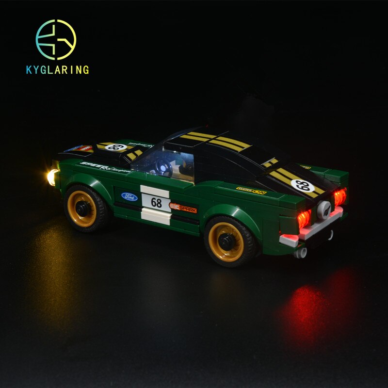 LED Light Kit for Speed Champions 1986 Mustang #75884