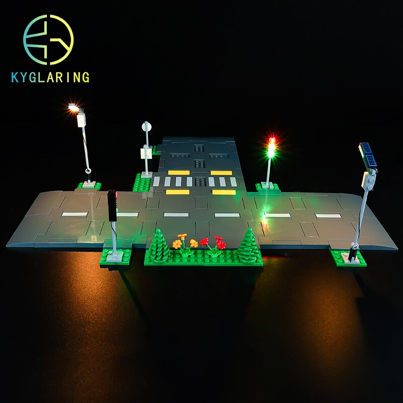 Led Lighting Set For City 60304 Road Plates
