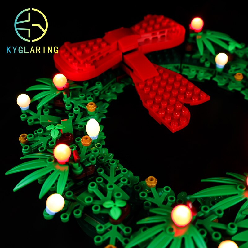 Led Lighting Set for 40426 Christmas Wreath 2-in-1 Classic Version