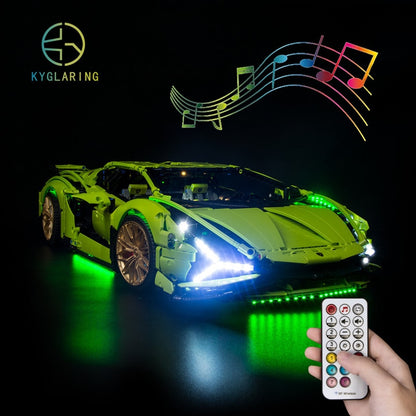 Led Lighting Set for Lamborghini Sián FKP 37 42115