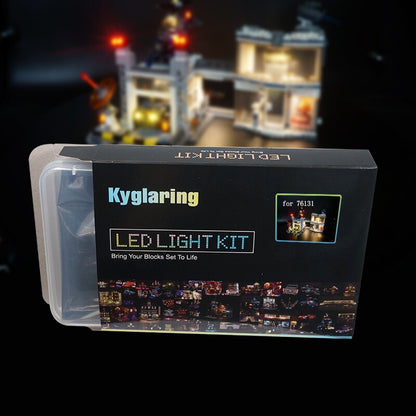 LED Light Kit For Avengers Compound Battle #76131