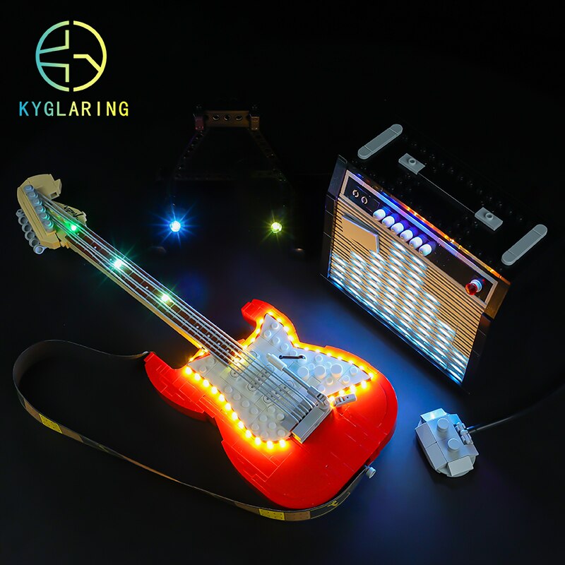 Led Lighting Set Ideas Fender® Stratocaster™ 21329 Classic Version