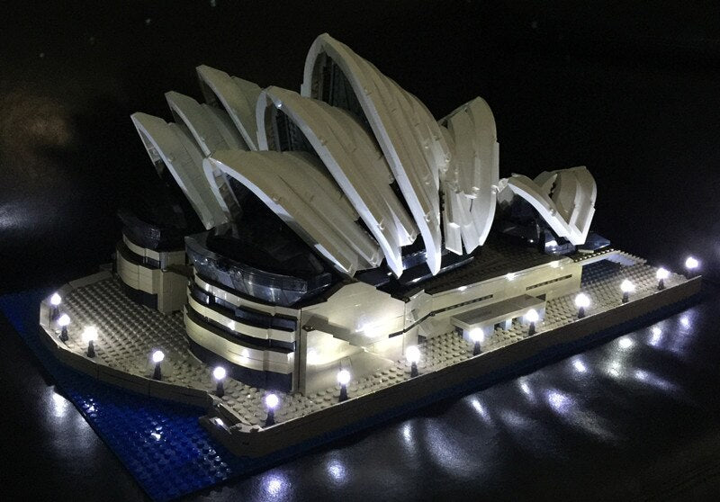 LED Light Kit for Sydney Opera House #10234 and #17003