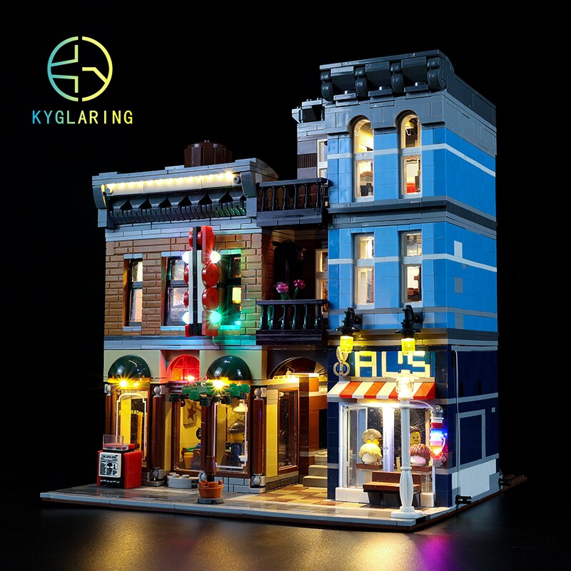 Led Lighting Set For Creator 10246 Detective's Office