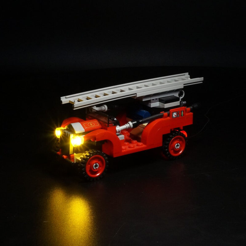 LED Light Kit For Winter Village Fire Station