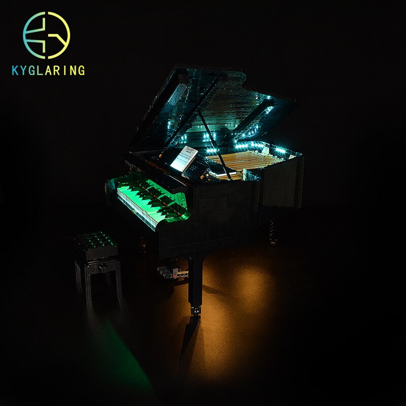 Led Lighting Set For ideas series 21323 grand piano