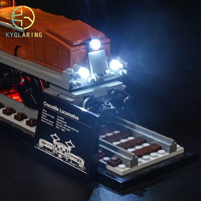 Led Lighting Set For 10277 Crocodile Locomotive