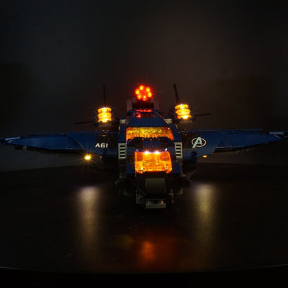 LED Light Kit for Avengers Ultimate Quinjet #76126