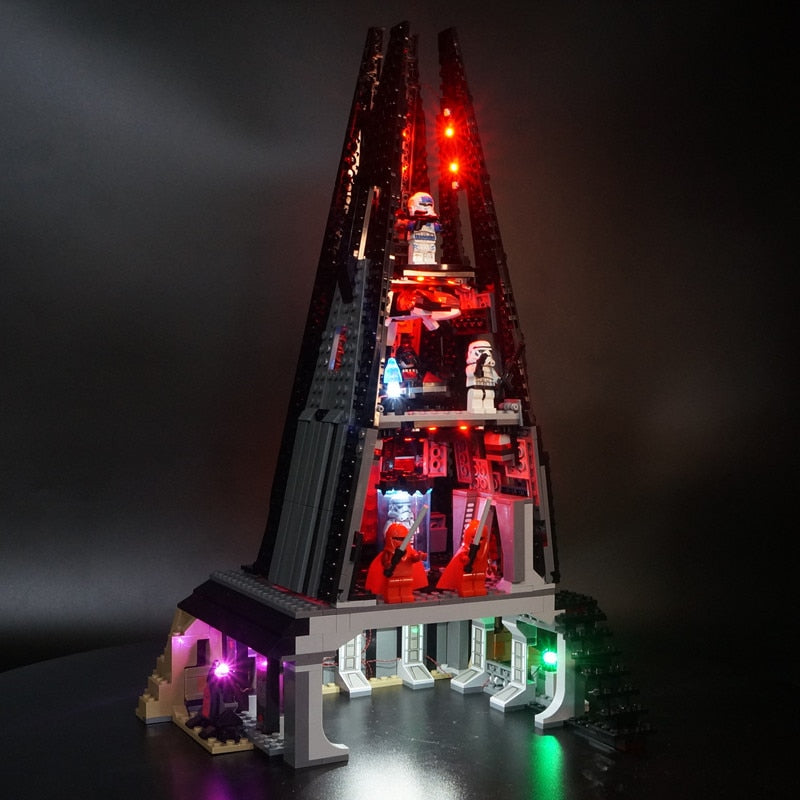 LED Light Kit for Darth Vader's Castle #75251